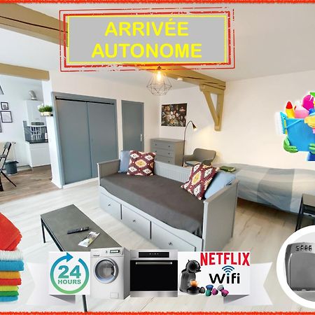 015 Chic & Cosy Studio 41M2 Hypercentre Wifi Smart Tv Netflix Saint-Etienne  Eksteriør bilde